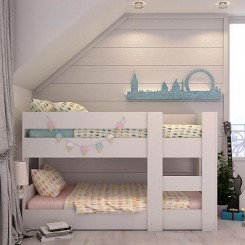 Bunk Bed Compact Mini Low Height - Innovative Design! 